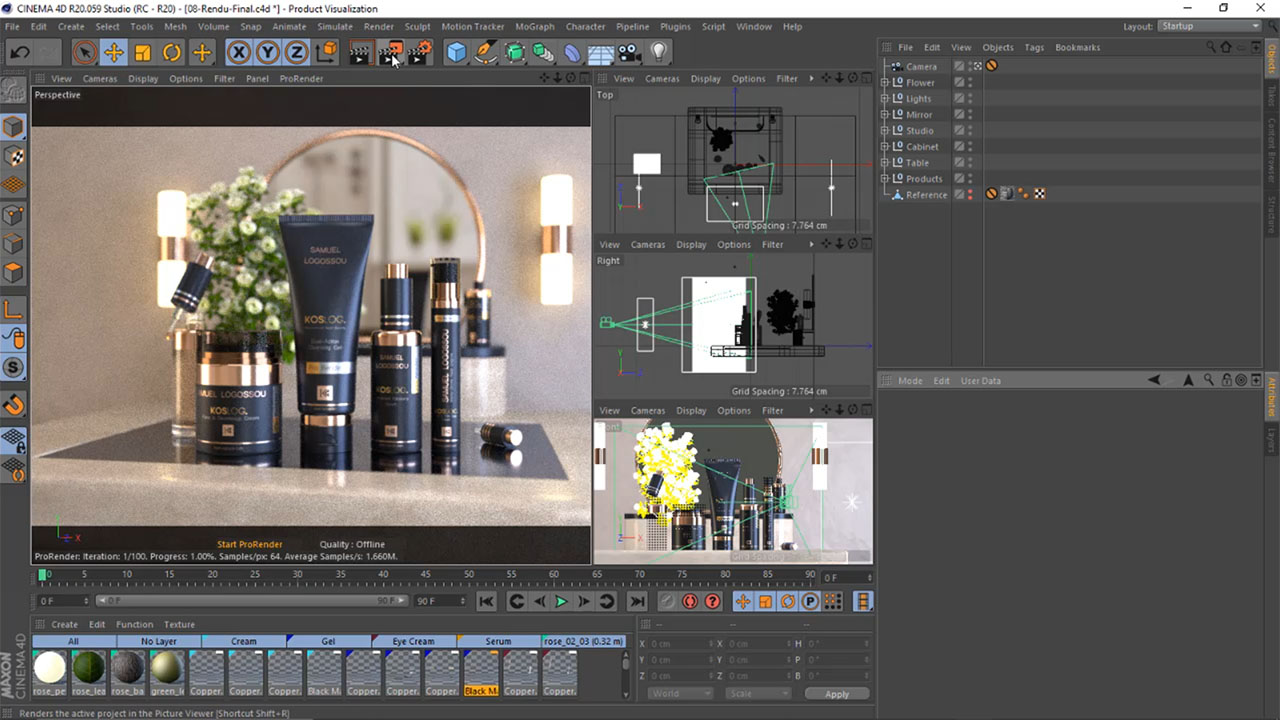 Réaliser un rendu photoréaliste professionnel