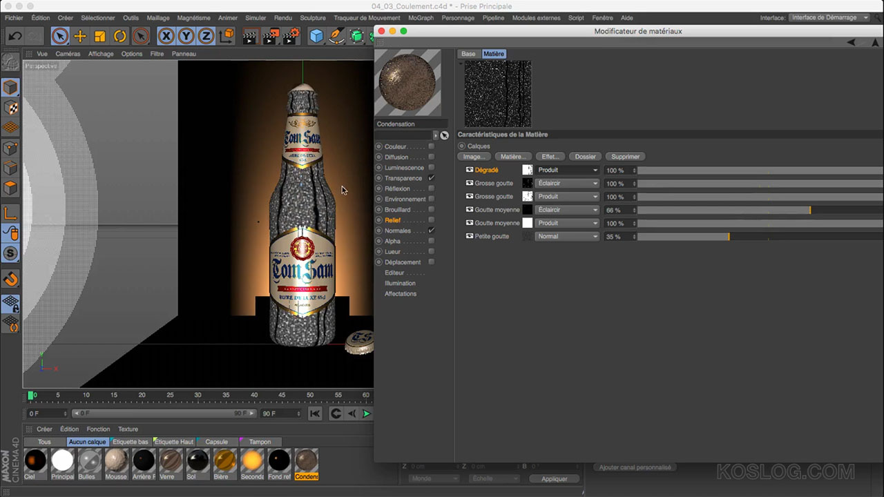 Création de Matériaux 3D Réalistes