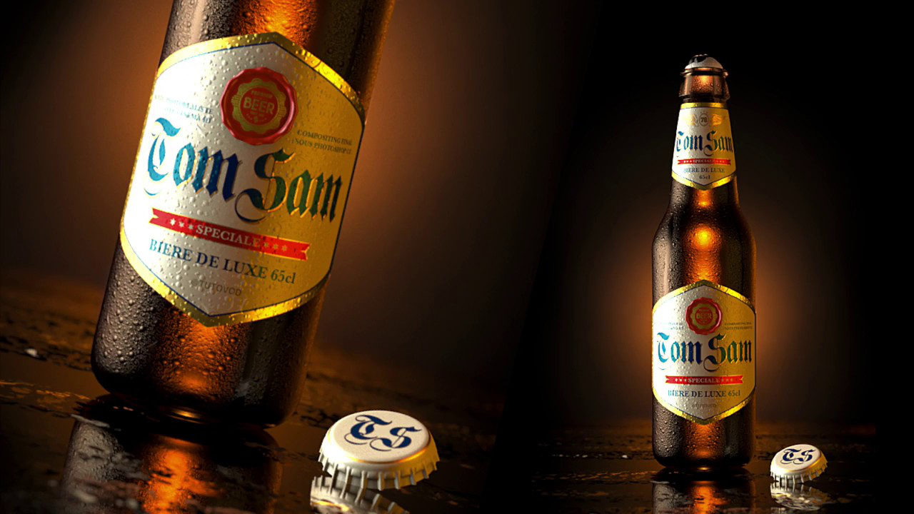 Cinema 4D - Créer une bouteille de bière réaliste